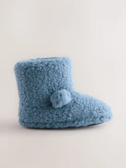 Blue Borg - Cosy Bear Slipper Boots