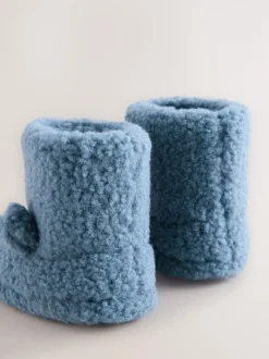 Blue Borg - Cosy Bear Slipper Boots
