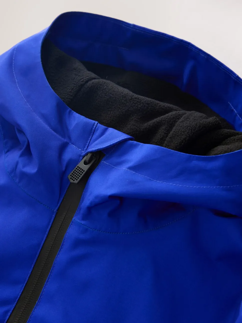 Blue Lightning Print - Waterdichte jas met fleece voering en capuchon (3-17jr)