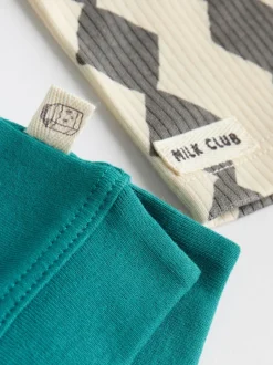 Blue/Green Milk Club - Baby Top & Leggings 6 Piece Set (0mths-3yrs)