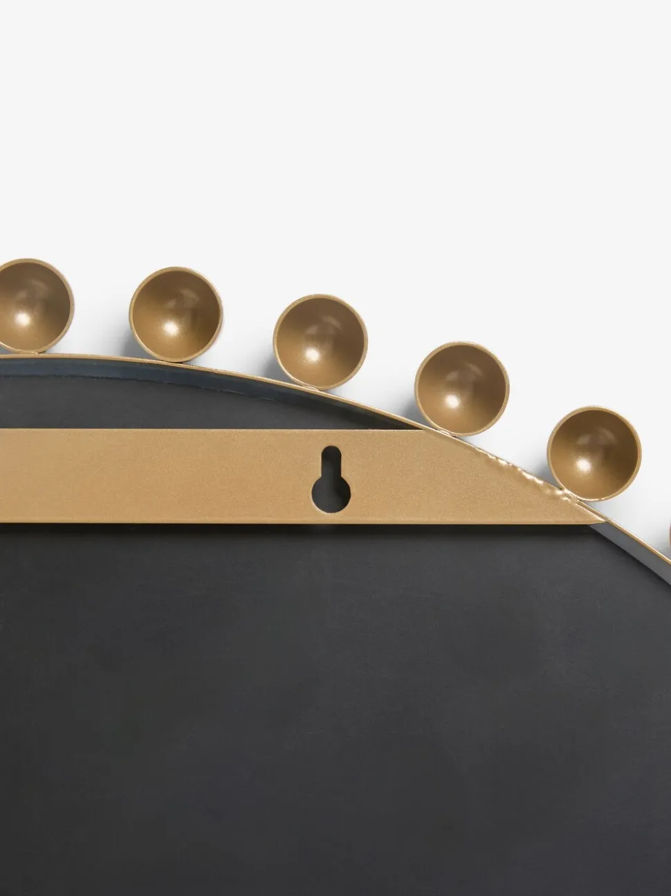 Bobbin Round Wall Mirror