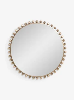 Bobbin Round Wall Mirror