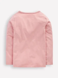 Boden T-shirt met applicatie en lange mouwen