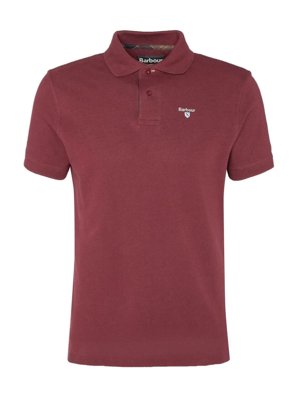 Bordeauxrood - Barbour® Classic poloshirt