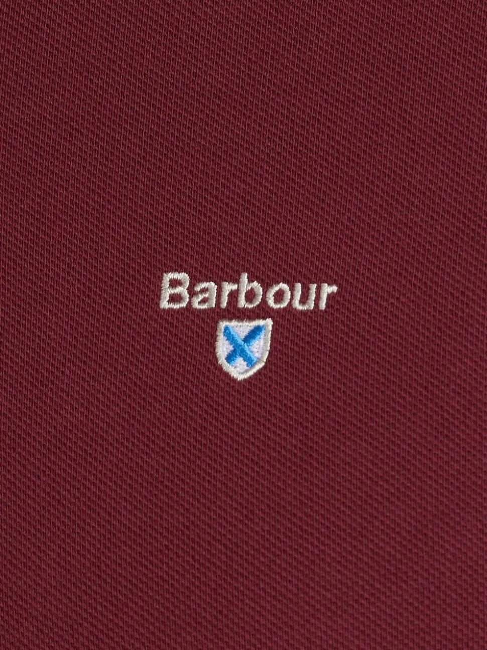 Bordeauxrood - Barbour® Classic poloshirt
