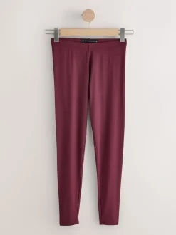 Bordeauxrood - Lange legging
