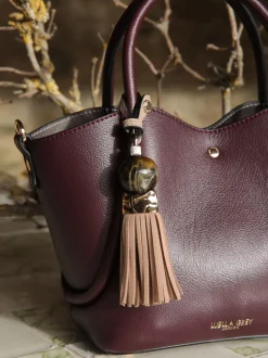 Bordeauxrood - Luella Grey Red Flo Cross-Body Bag