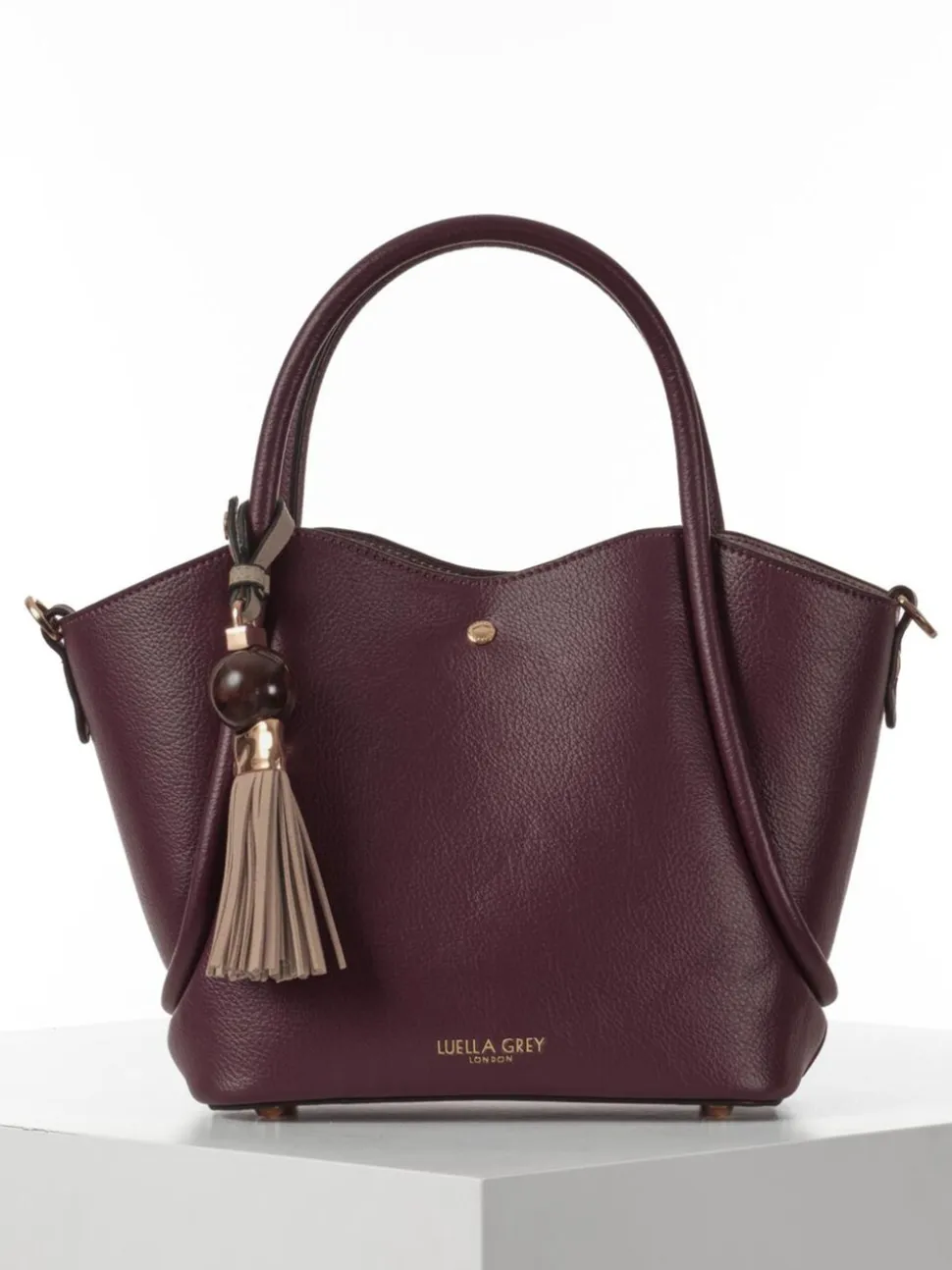 Bordeauxrood - Luella Grey Red Flo Cross-Body Bag