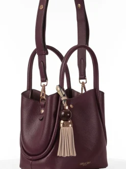 Bordeauxrood - Luella Grey Red Flo Cross-Body Bag