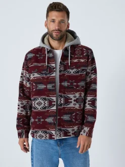 Bordeauxrood - Navajo Style Shacket