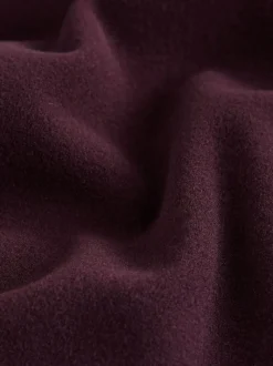 Bordeauxrood - Soft Touch Quarter Zip Neck Fleece
