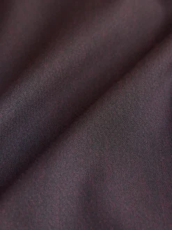 Bordeauxrood - Tailored fit - Inset Lapel Detail Tuxedo Suit Jacket