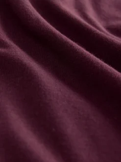 Bordeauxrood/antracietgrijs/Ecru Crème - Set van 3 jersey poloshirts met korte mouwen