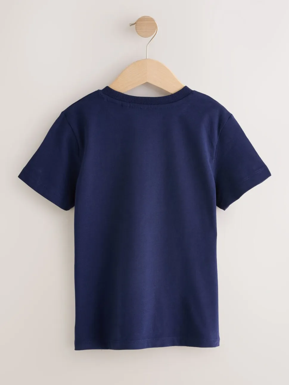 Bordeauxrood/wit - T-shirts met korte mouwen en geborduurd rendier, verpakking van 4 (3-16jr)