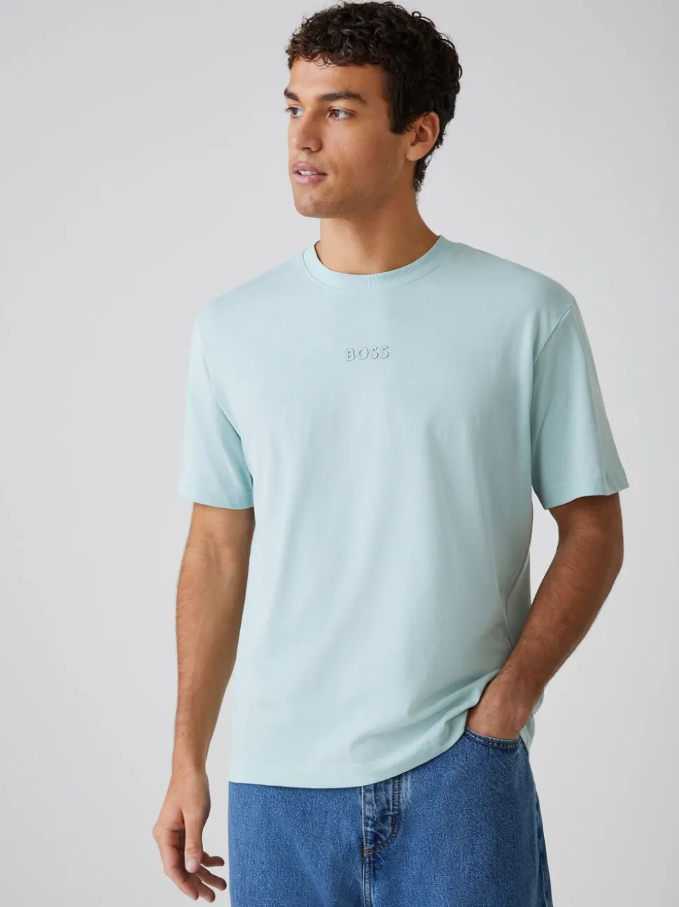 BOSS Vibe Printed Swim T-shirt