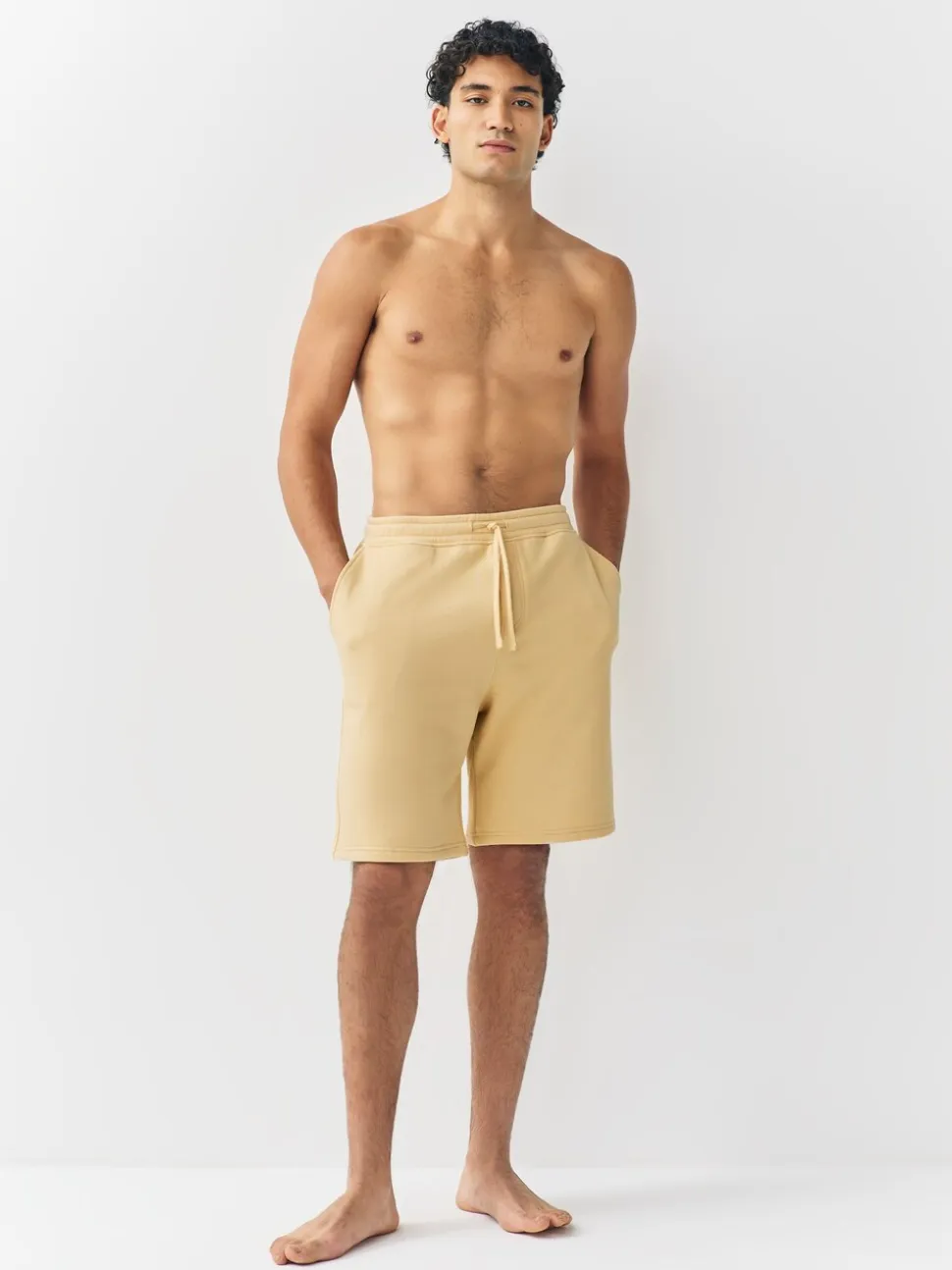Boter Geel - Cotton Blend Brushed Jersey Shorts