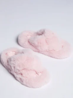 Boux Avenue Ridge Sole Cross Band Slippers