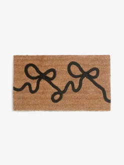 Braided Bow Coir Doormat