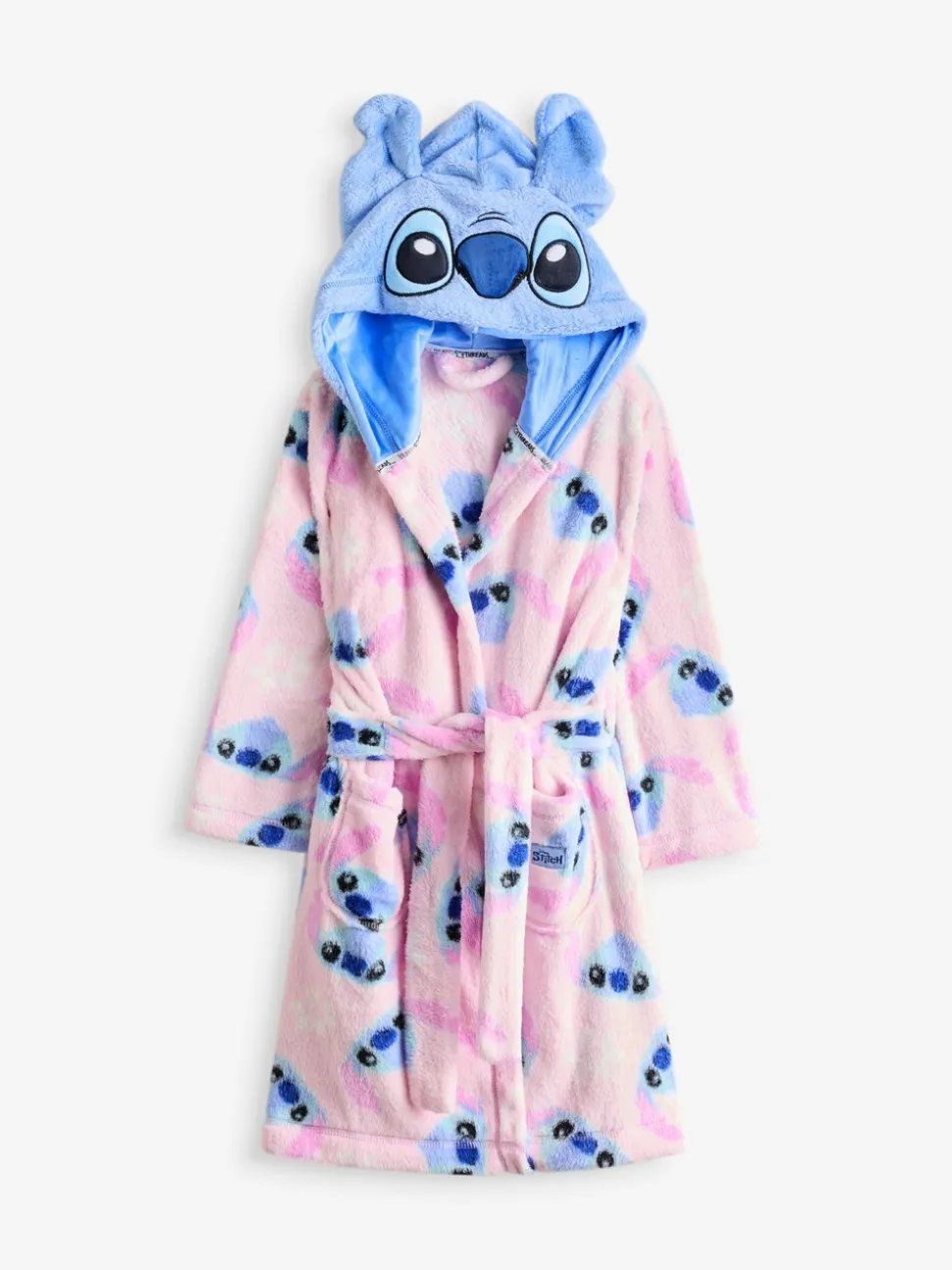 Brand Threads Girls Disney Stitch Dressing Gown