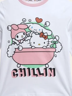 Brand Threads Girls Hello Kitty Pyjamas Set