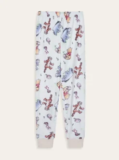 Brand Threads Ladies Winnie The Pooh Fleece Pyjamas Set