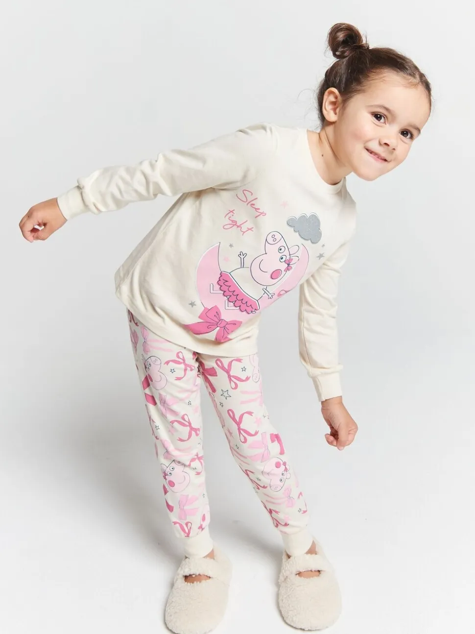 Brand Threads Peppa Pig Girls Pyjamas Set