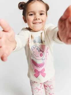 Brand Threads Peppa Pig Girls Pyjamas Set