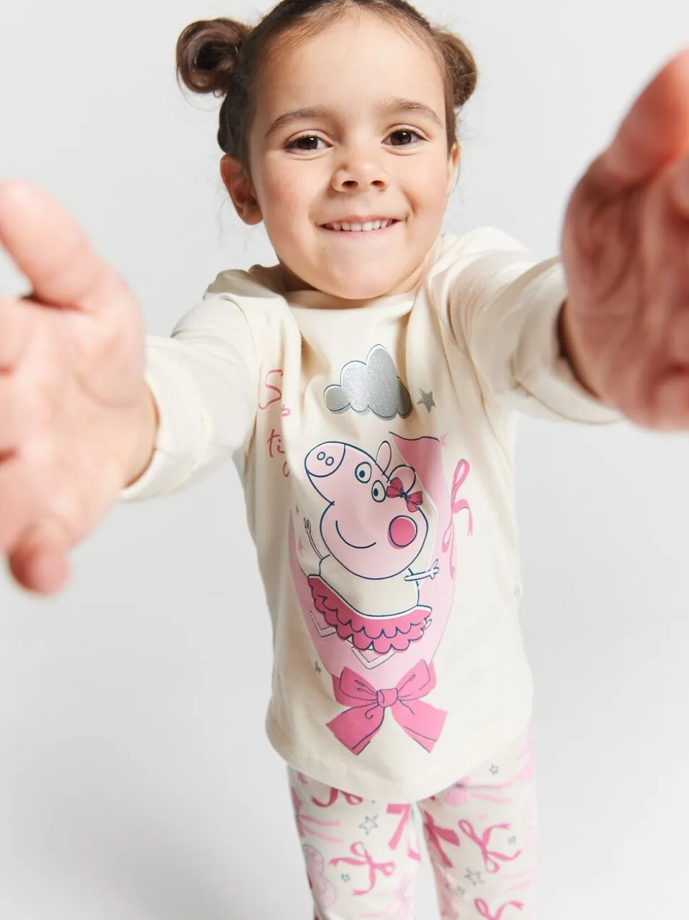 Brand Threads Peppa Pig Girls Pyjamas Set
