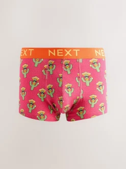 Bright Food Print - Verpakking van 5 - 5 Hipsterboxershorts
