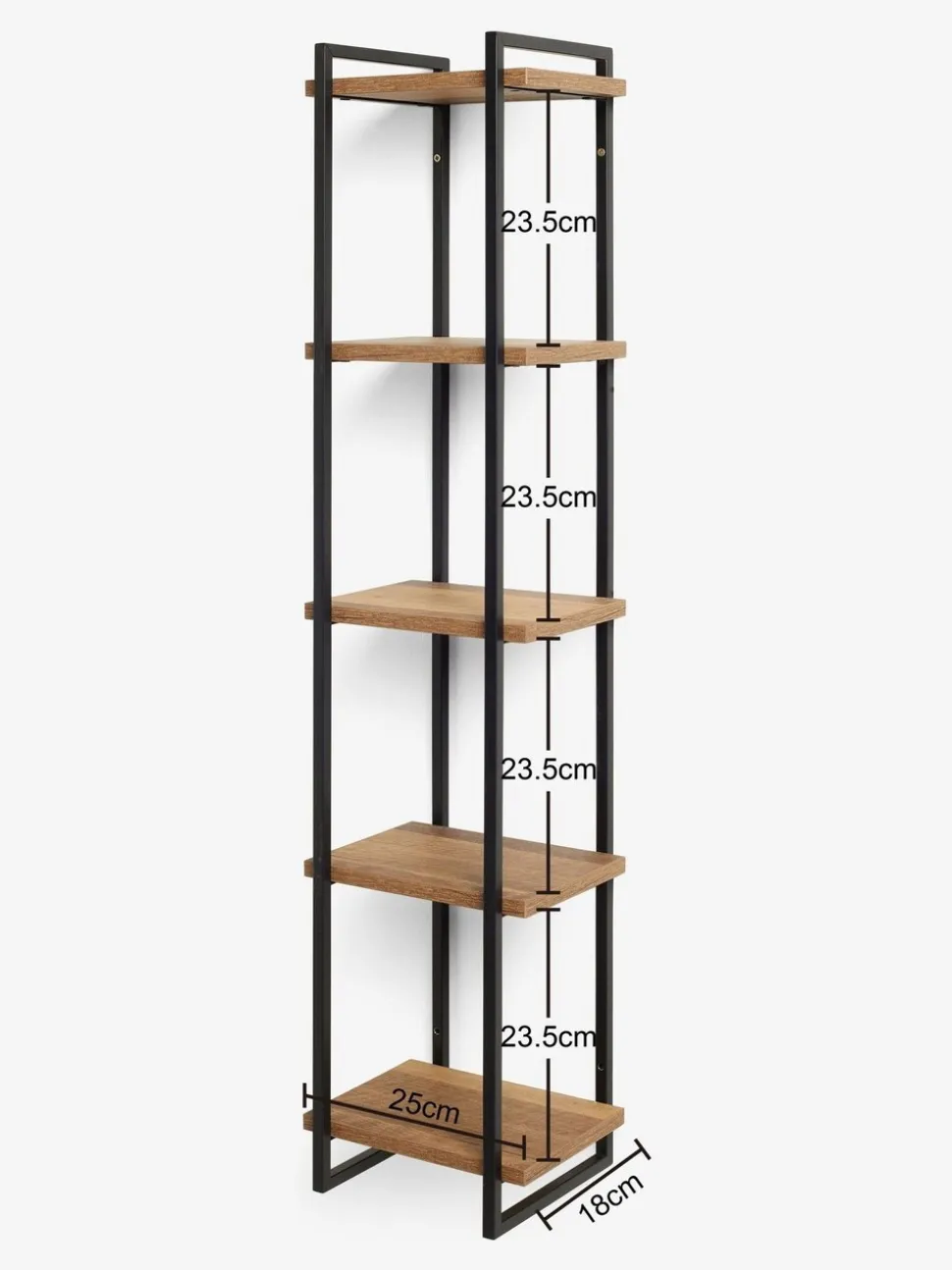 Bronx - Wandplanken met 5 lagen