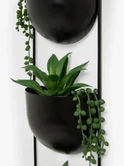 Bronx plantenpottenwandrek met kunstplanten