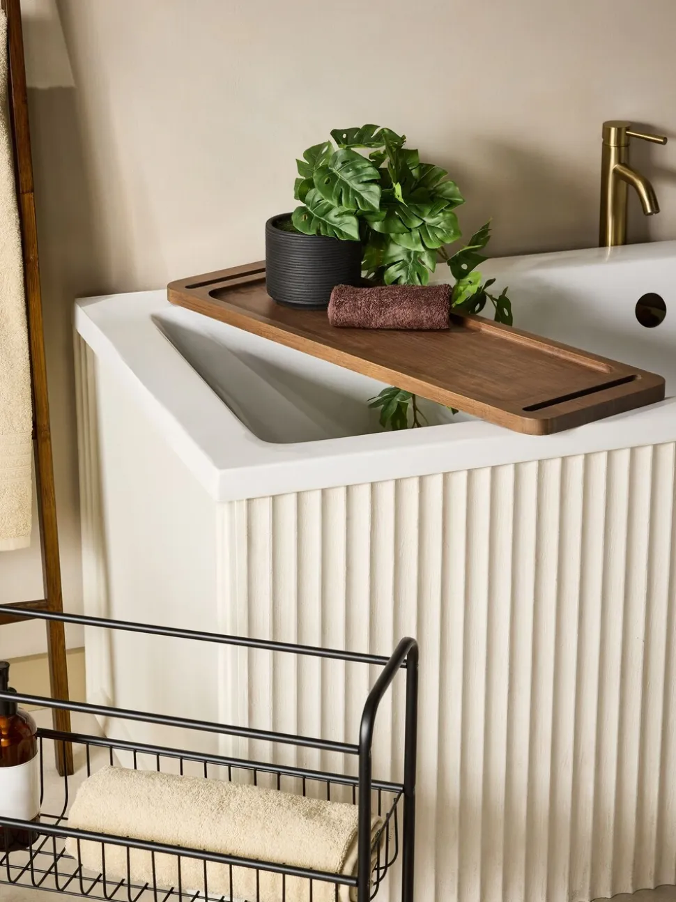 Bronx Removable Bath Tray Storage Caddy Table