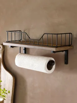 Bronx Shelf and Kitchen Roll Holder