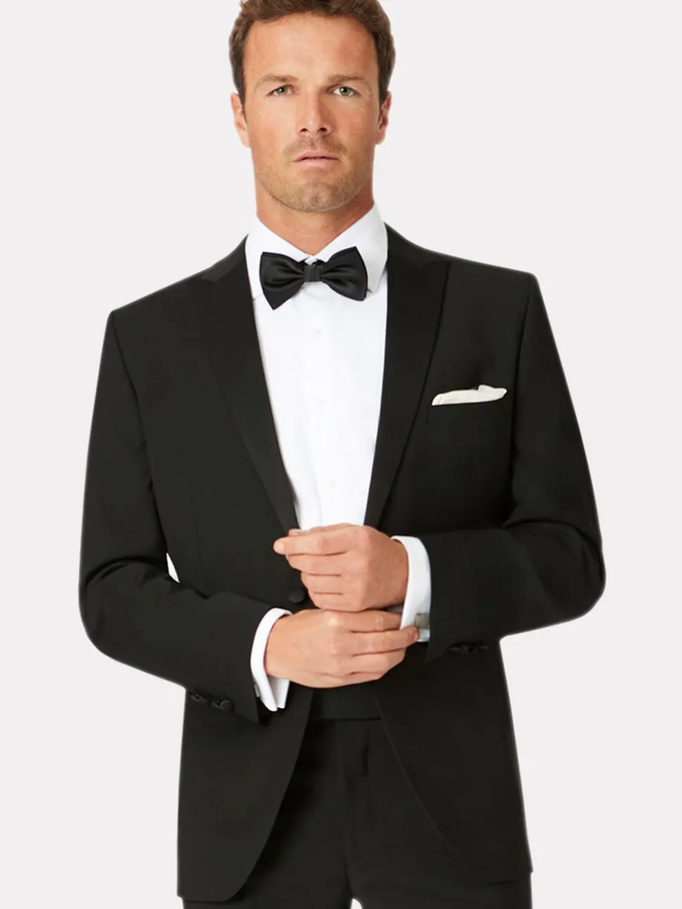 Brook Taverner Wool Blend Dinner Suit Jacket