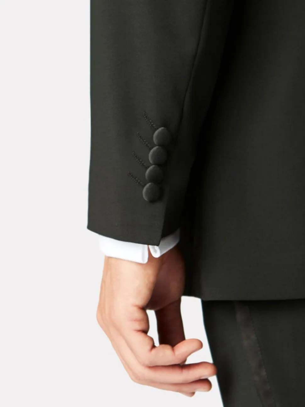 Brook Taverner Wool Blend Dinner Suit Jacket