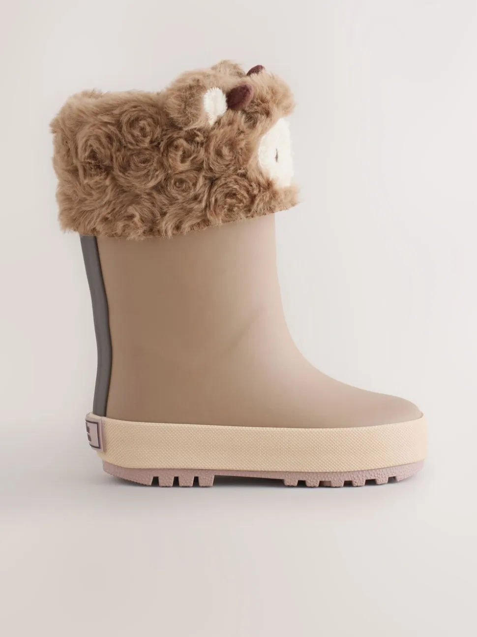 Brown Hamish Cow - Laarzen met gevoerde manchetten