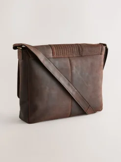 Bruin - 100% Leather Messenger Bag