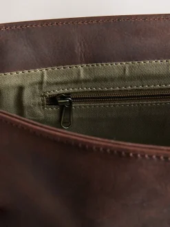 Bruin - 100% Leather Messenger Bag