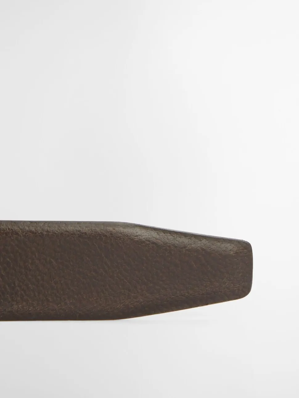 Bruin - Barbour® Clyde leren riem