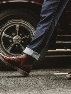 Bruin - Base London Plymouth Toe Cap Boot