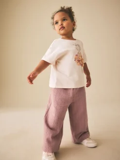 Bruin - Broek met wijde pijpen (3mnd -7jr)