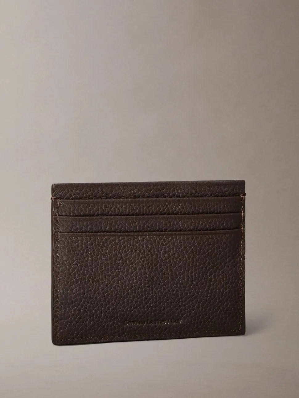 Bruin - Calvin Klein Foil Embossed Logo Card Holder
