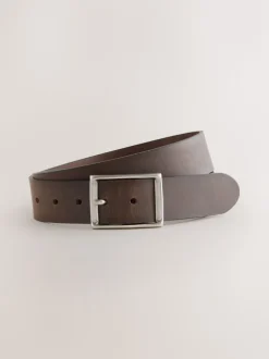 Bruin - Casual leren riem