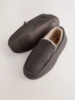 Bruin - Closed Back Textured Slippers