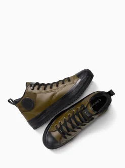 Bruin - Converse Chuck Taylor All Star Malden Street Mid Top Trainers