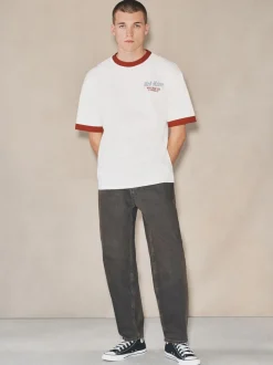 Bruin - EDIT Barrel Fit Jeans