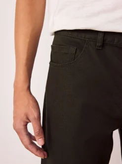 Bruin - Enkele - Slim fit klassieke stretchy jeans