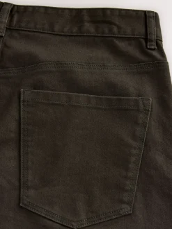 Bruin - Enkele - Slim fit klassieke stretchy jeans