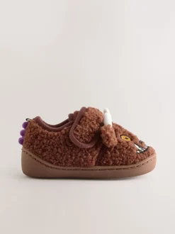 Bruin - Gruffalo pantoffels met antislip-zool