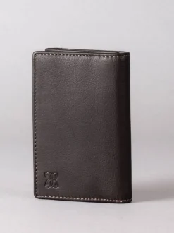 Bruin - Lakeland Leather Bowston portemonnee met opvouwbaar ontwerp